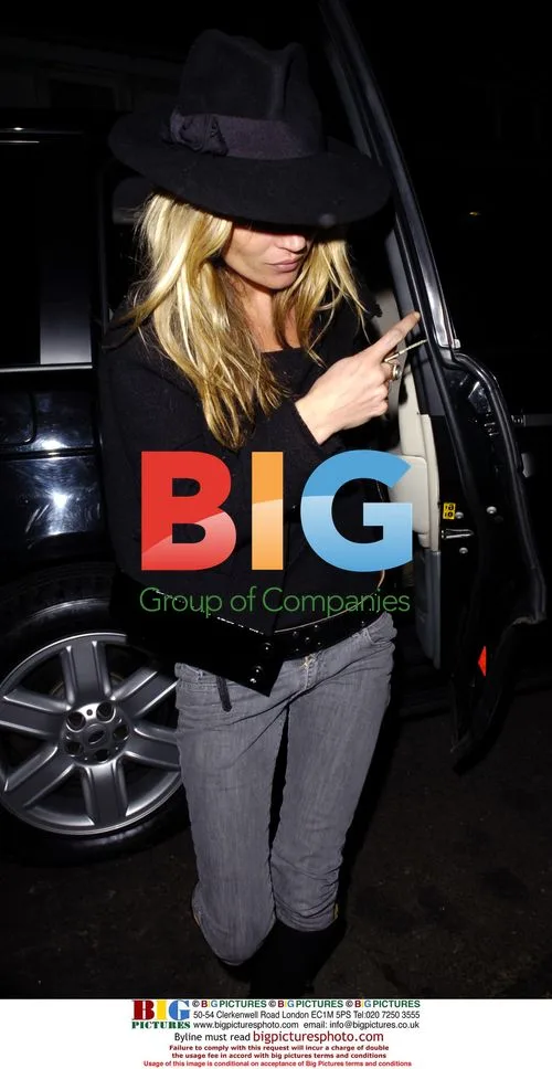 Kate Moss at Ray Ban and Hawley Arms Parties