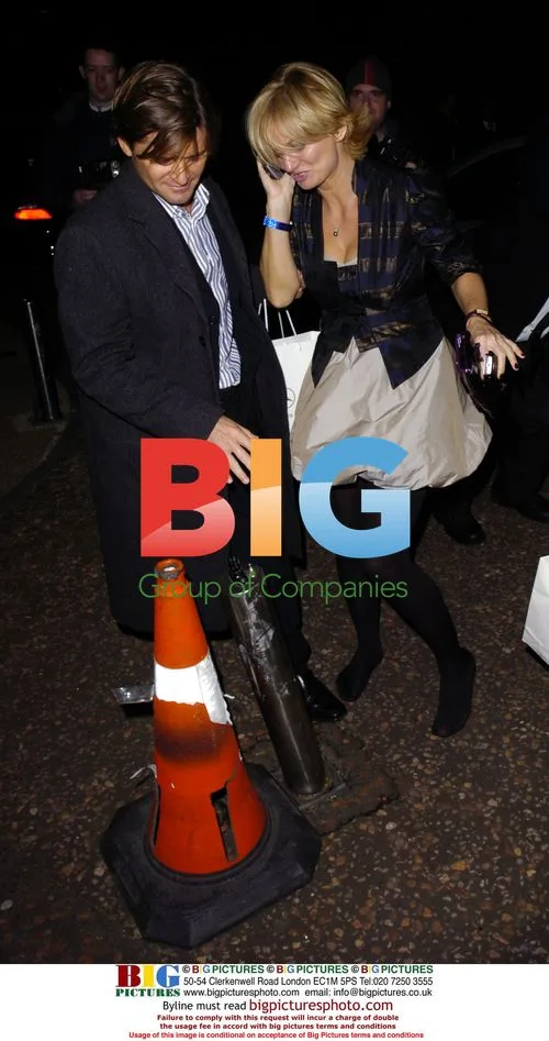 Alice Beer leaves British Comedy Awards 2006