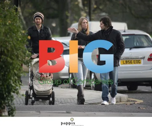 Take That Stars Enjoy Family Walk in North London
