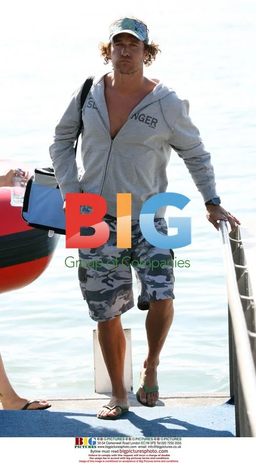 Matthew McConaughey returns to Port Douglas wharf