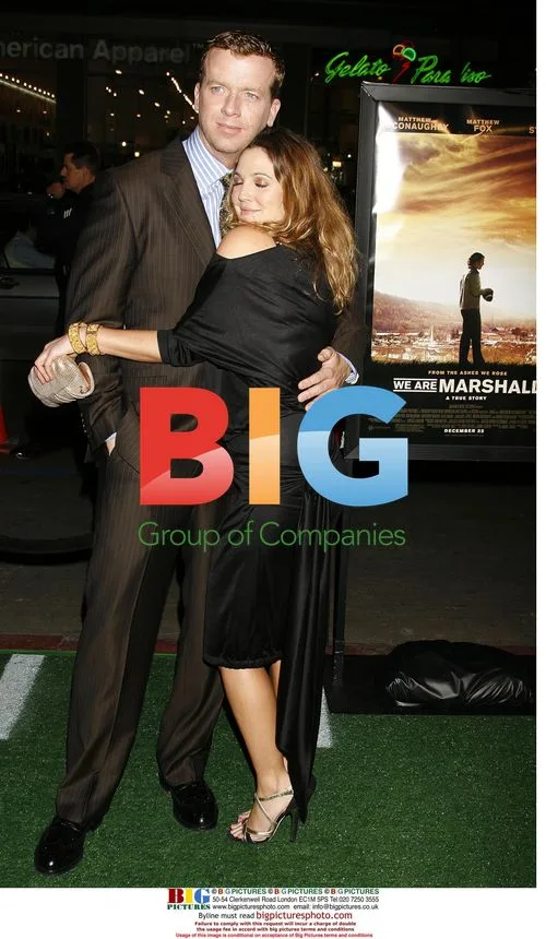 Drew Barrymore and McG at 'We Are Marshall' Premiere