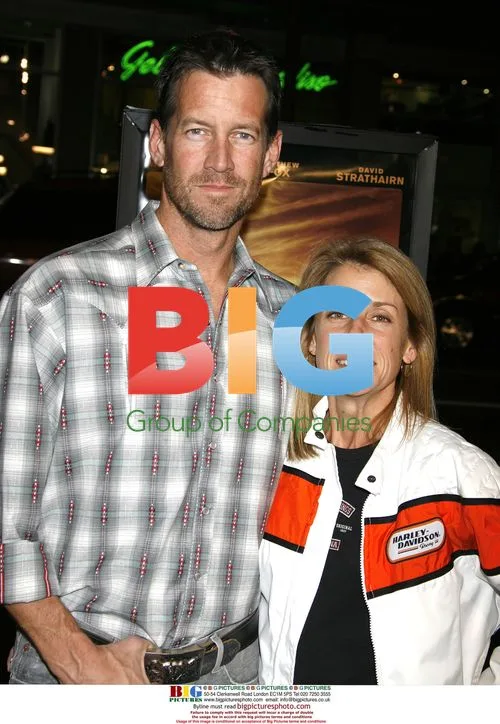 James Denton and wife at 'We Are Marshall' premiere