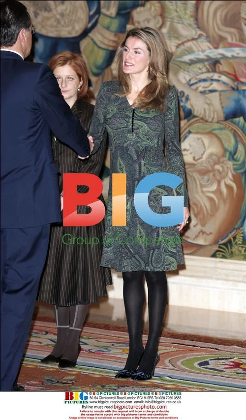 Princess Letizia Ortiz Shows Pregnancy