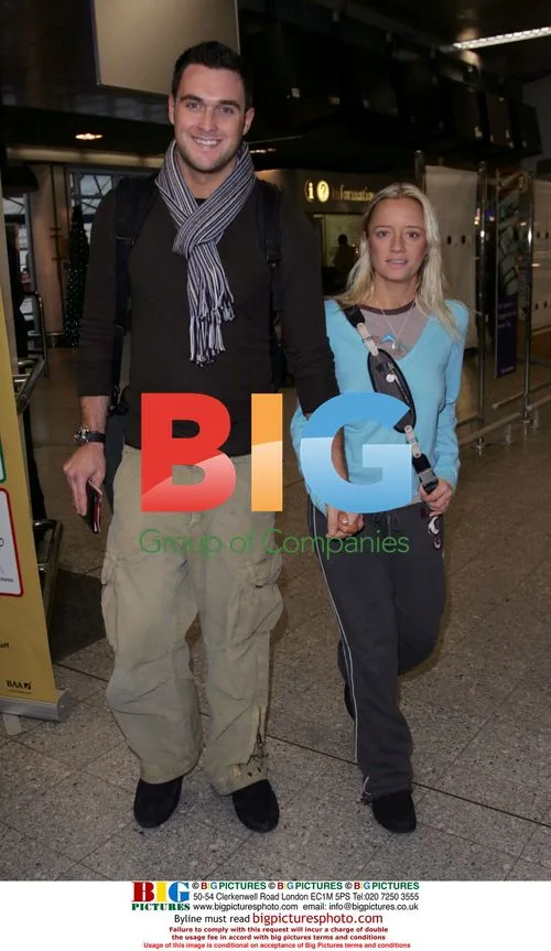 Newlyweds Lucy Davis and Owain Yeoman