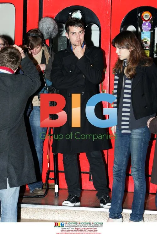 Matt Willis Filming Commercial in London