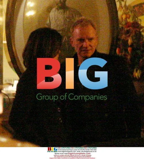 Sting seen with mystery lady in Milan