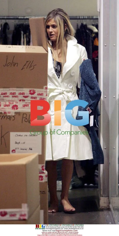 Nikki Grahame goes shopping for party dresses