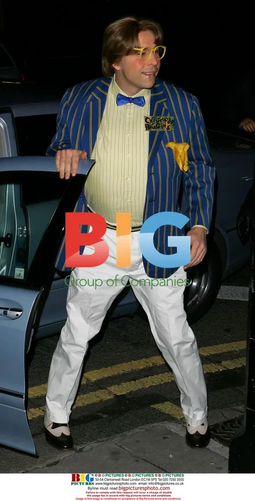 David Walliams Arrives at Matt Lucas Wedding