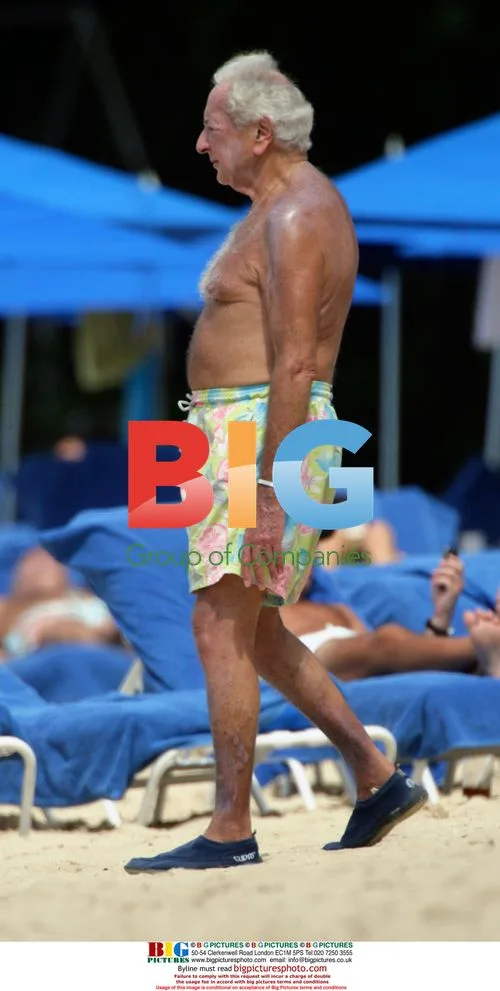 Michael Winner Enjoys Caribbean Holiday