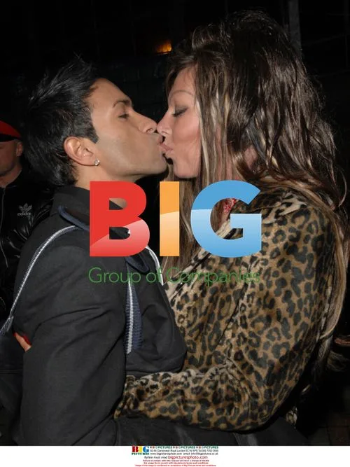 BB Lea Walker with 4Sure at X-Factor Party