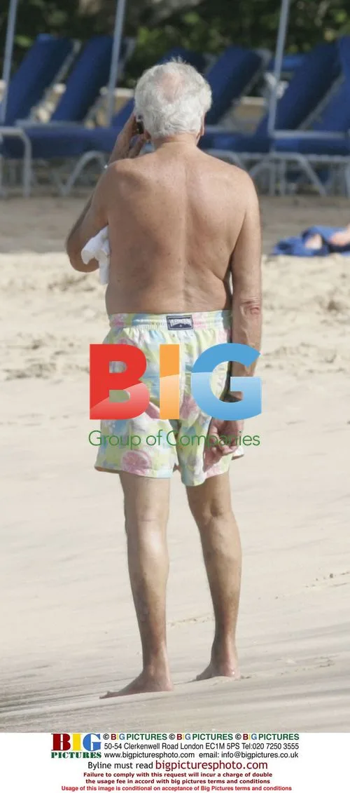 Michael Winner on Caribbean vacation