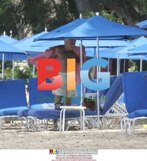 Michael Winner Enjoying Caribbean Holiday