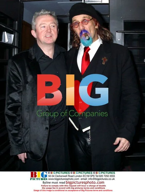 Louis Walsh and Mark Hudson at X Factor Party