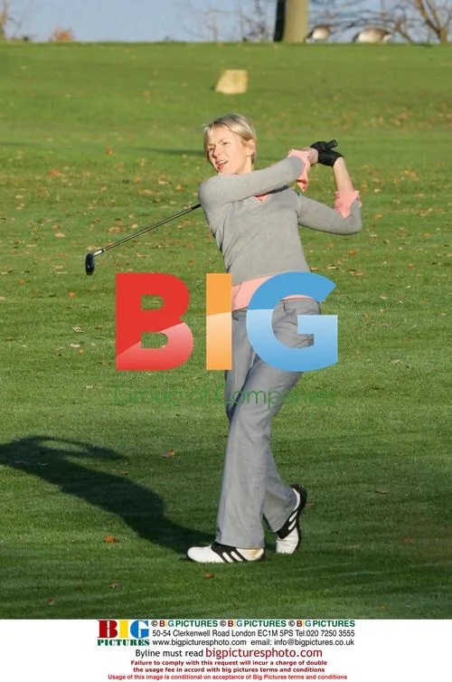 Declan Donnelly Golfing With Diana Stewart