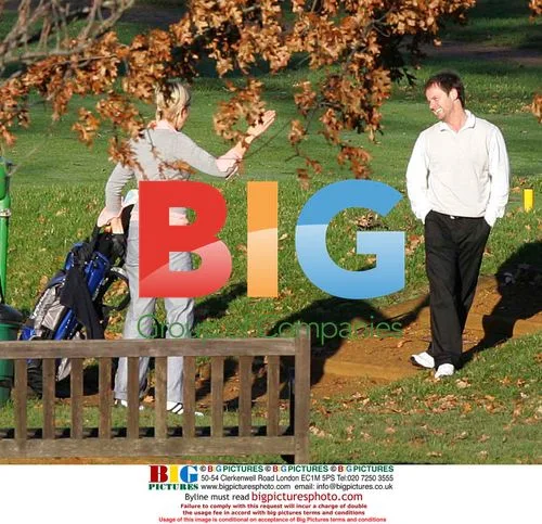 Declan Donnelly Plays Golf with Diana Stewart