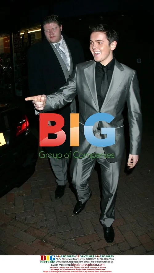 X Factor Runner-up Raymond Quinn at Wrap Party