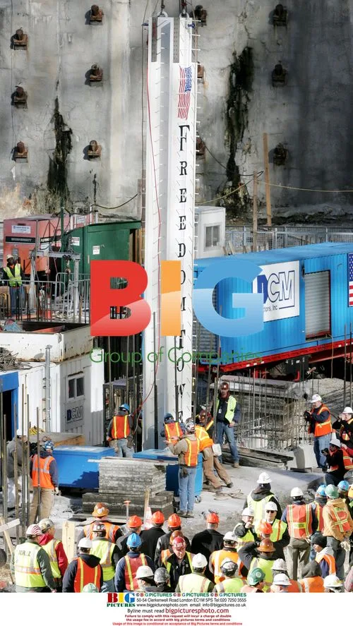 Construction of Freedom Tower Begins