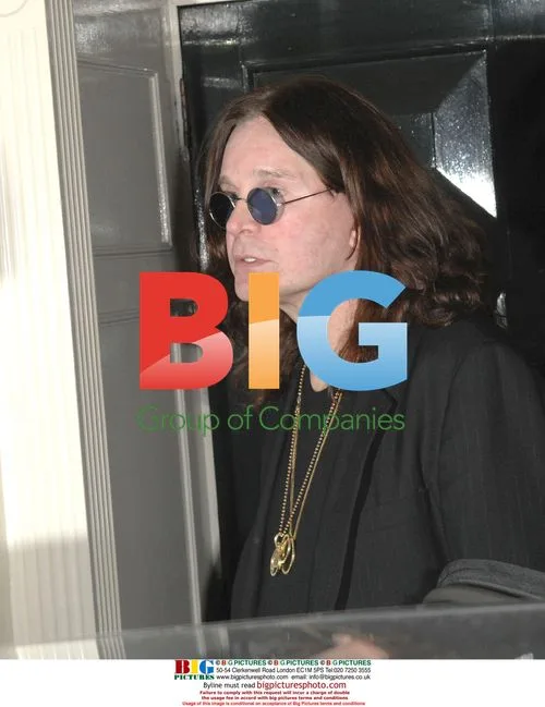 Ozzy Osbourne at Christmas Party