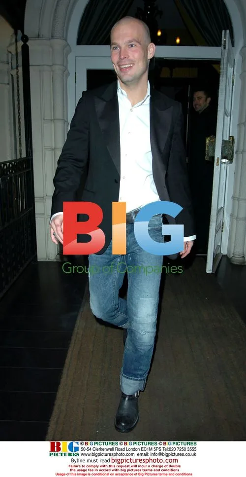 Freddie Ljungberg at Arsenal Christmas Party