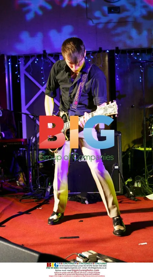 Dan Gillespie of The Feeling at Radio 1 Christmas Party