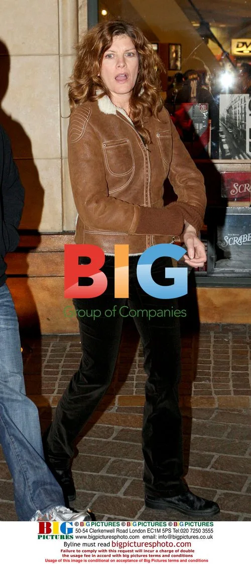 Rene Russo Shops at The Grove