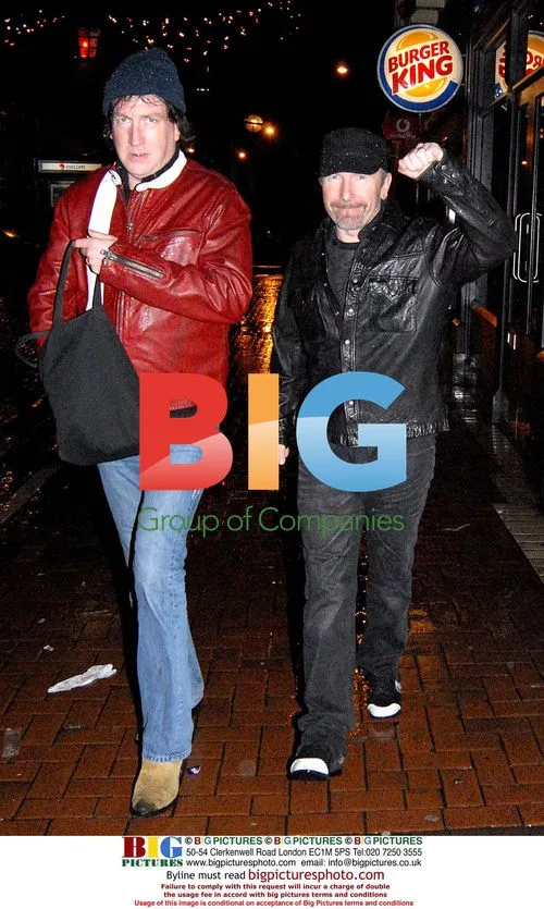 Bono and The Edge Celebrate U2 Tour