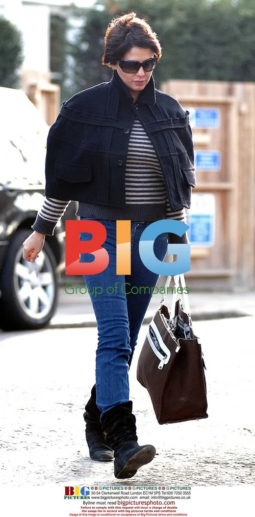 Sadie Frost out in North London