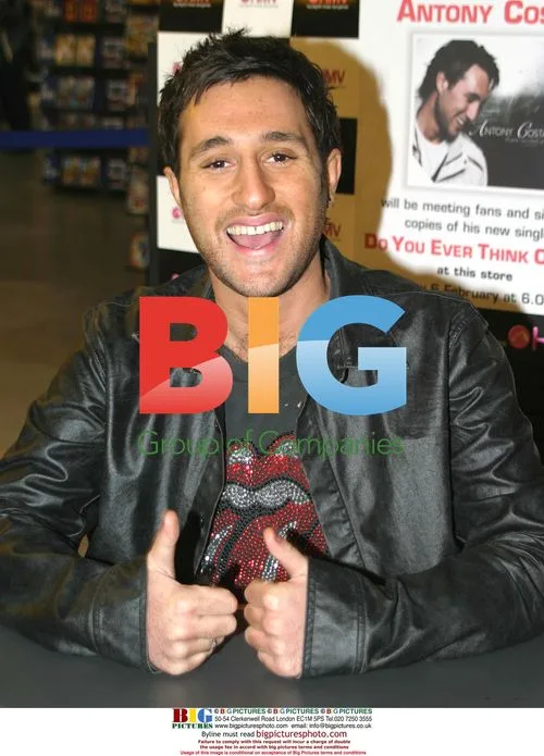Ex-Blue Singer Antony Costa at Single Signing