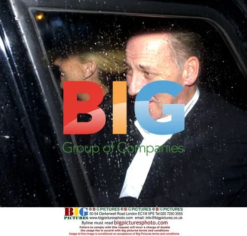 Michael Barrymore and Zoe Lucker at the Ivy in London