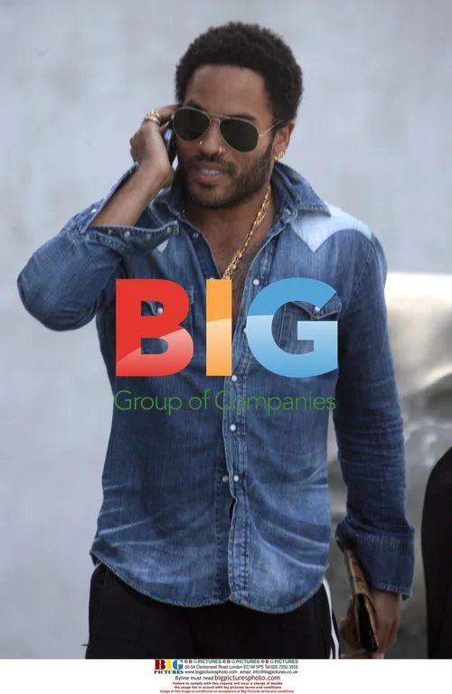 Lenny Kravitz shopping in West Hollywood