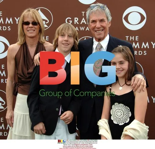Burt Bacharach and family at 2006 Grammys