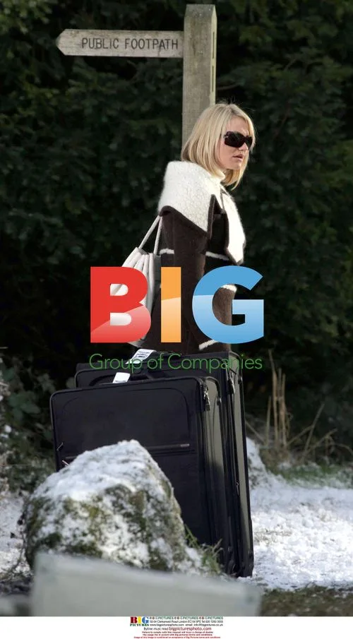Cameron Diaz filming 'The Holiday'