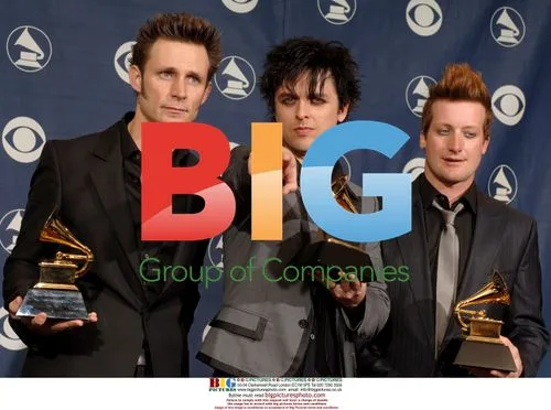 Green Day Backstage with Grammy