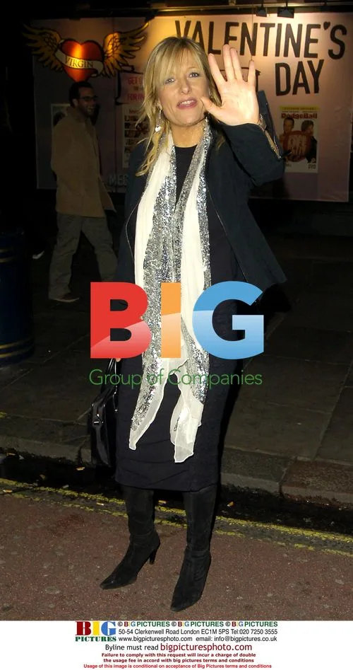 TV presenter Gabby Roslin at Cafe Royal, London