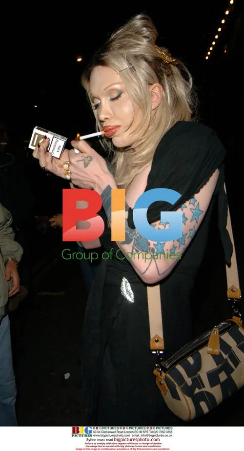 Pete Burns and Faria Alam out at Croucho Club