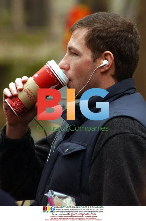 Ed Burns on set of 'Purple Violets'