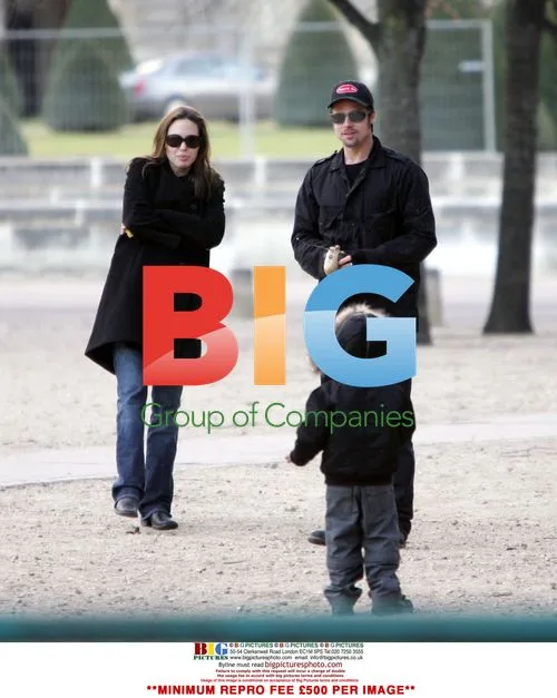 Brad Pitt, Angelina Jolie and Son Maddox Enjoy Park Outing