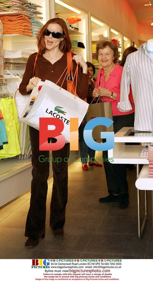 Marcia Cross and mother Janet shop on Rodeo Drive