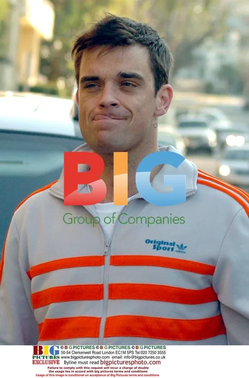 Robbie Williams and friends out in LA