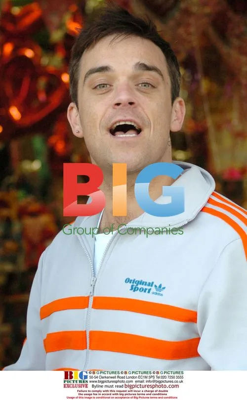 Robbie Williams and Friends Play Football in LA