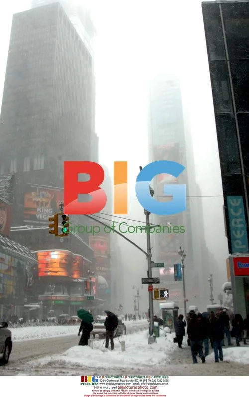 Times Square Blizzard 2006