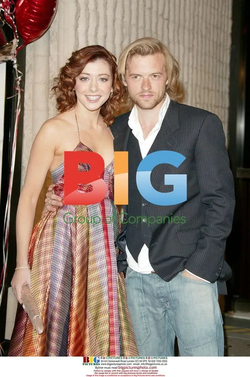 Alyson Hannigan and Adam Campbell at 'Date Movie' Screening