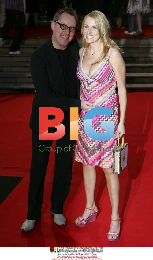 Vic Reeves and Nancy Sorrell at 2006 BRIT Awards