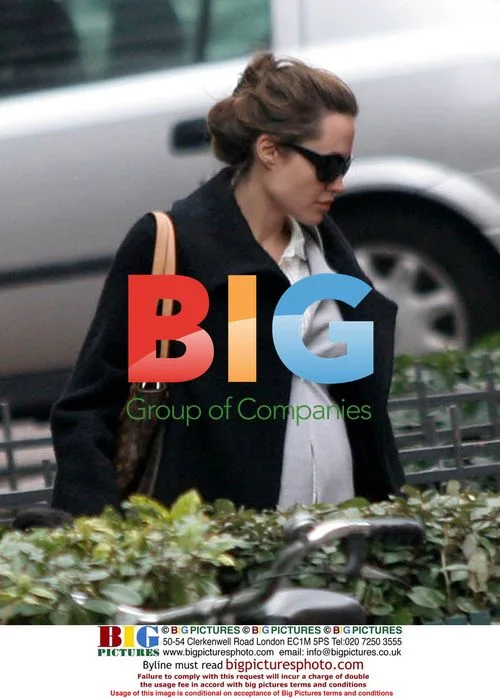 Angelina Jolie and Maddox out shopping in Paris