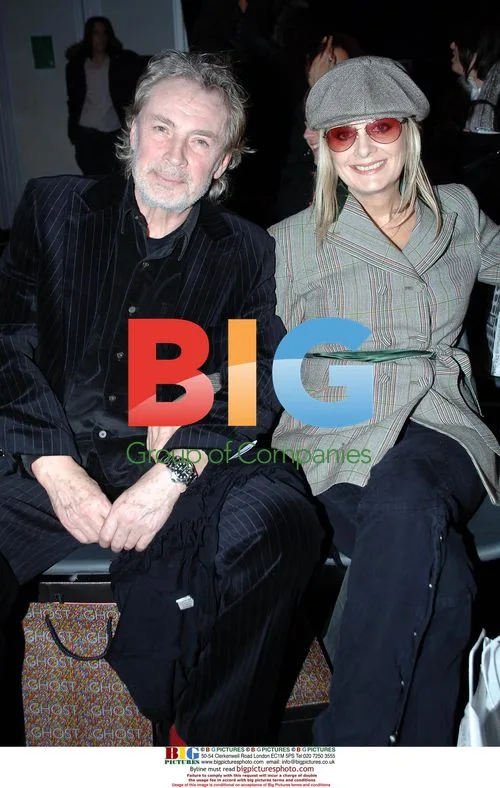 Twiggy at Ghost fashion show, London
