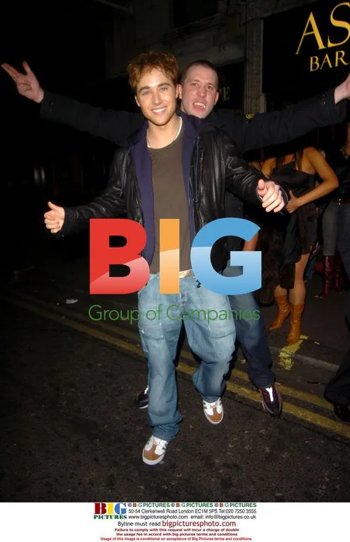 Marcus Patric at Brits 2006 party
