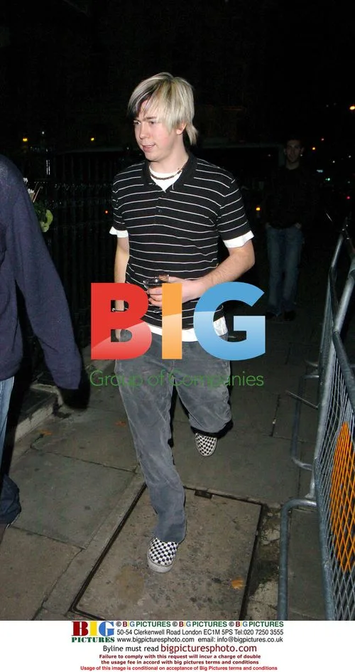 James from x-Busted at Brit 2006 after party