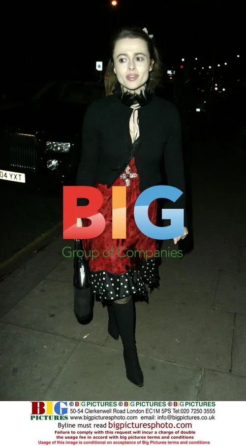 Helena Bonham Carter at Brits 2006 after party