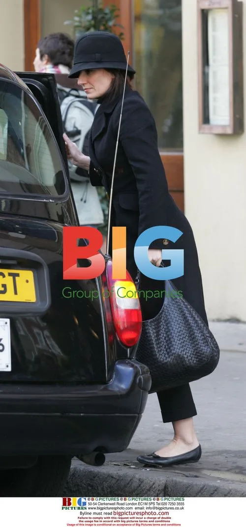 Davina McCall Has Serious Lunch