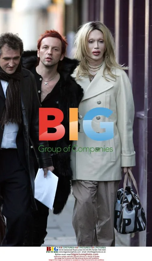 Pete Burns Out with Boyfriend